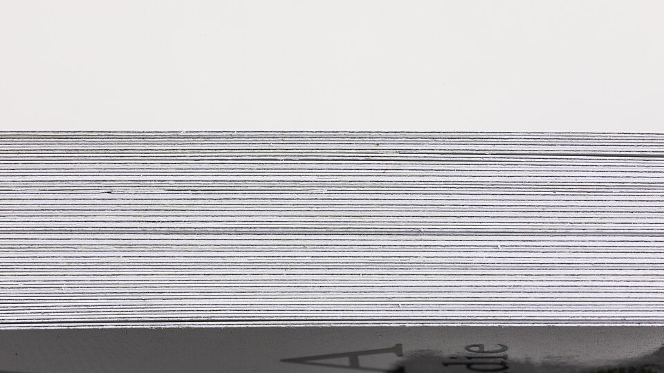 Playing card deck, side view-92655